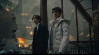 Five and Lila return to the first apocalyptic timeline in The Umbrella Academy season 4 episode 3