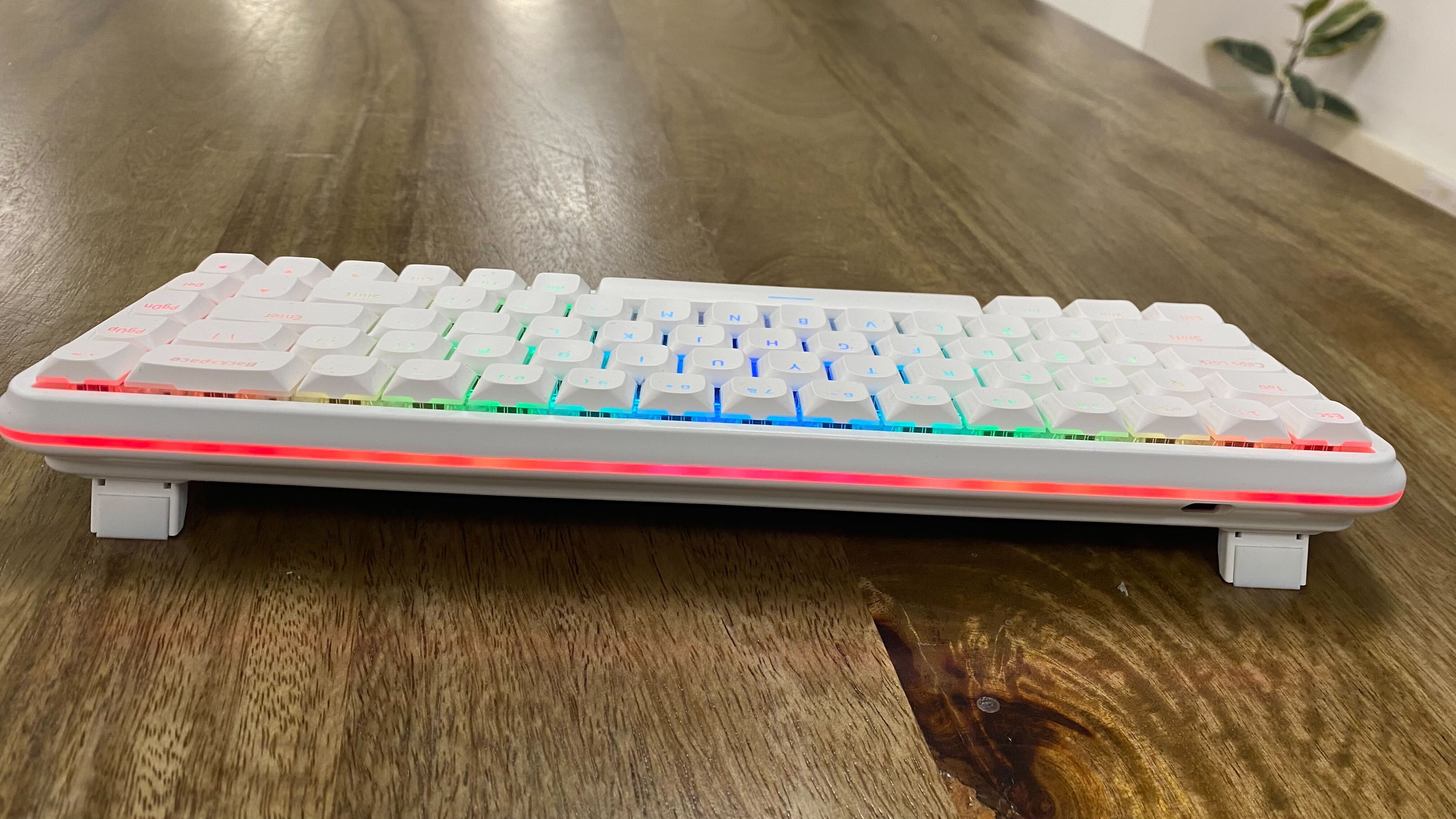 Kemove Angel K68 keyboard back view