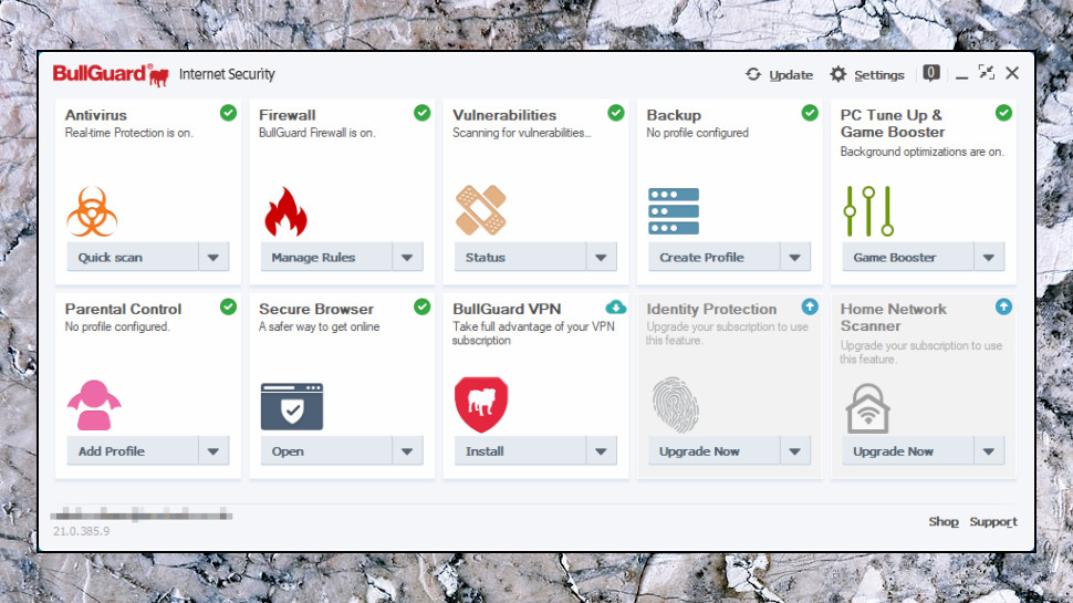 Internet Security Interface