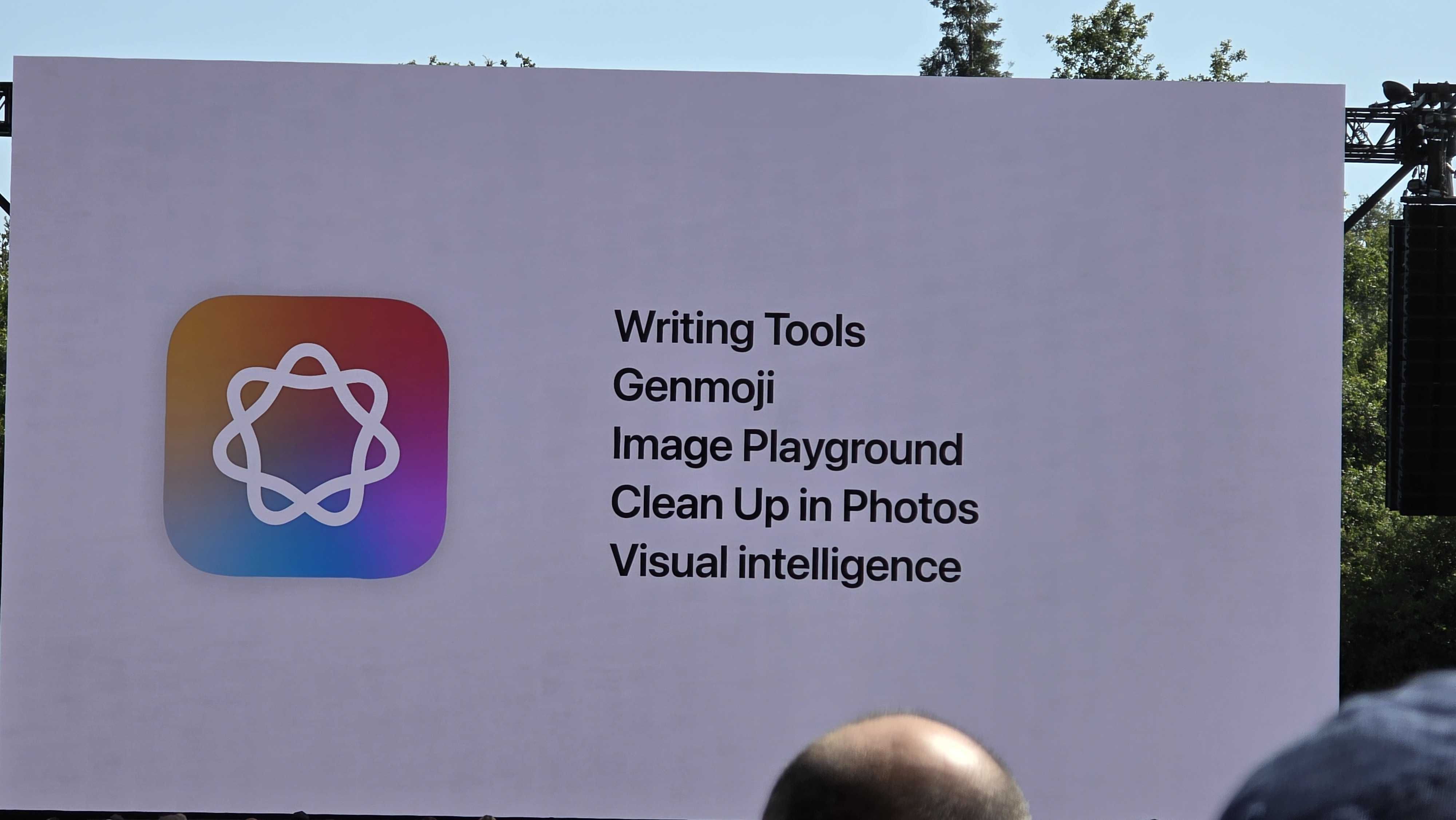 Apple Intelligence features shown at WWDC 2025