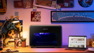 Anker's 3D texture UV printer in a home office 