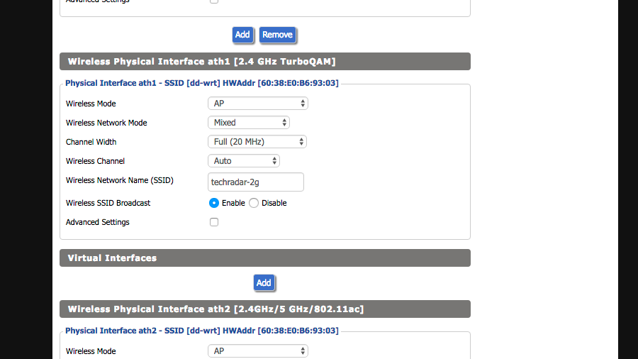 4. Configure wireless