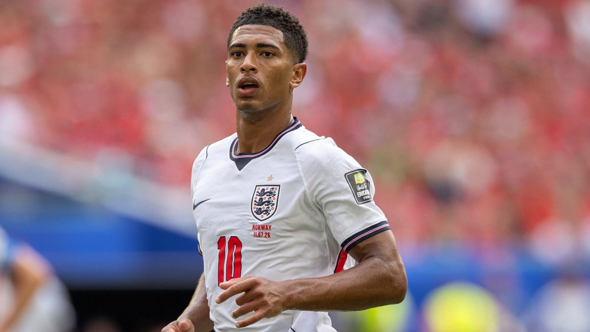 England's Jude Bellingham in action at World Cup 2026
