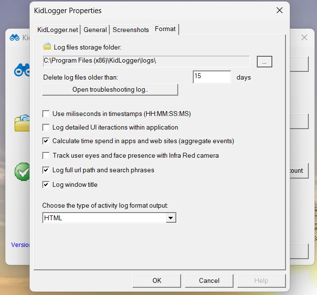 Kidlogger parental control app review