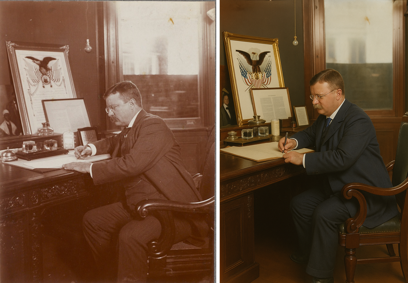 ChatGPT Restoring Photos
