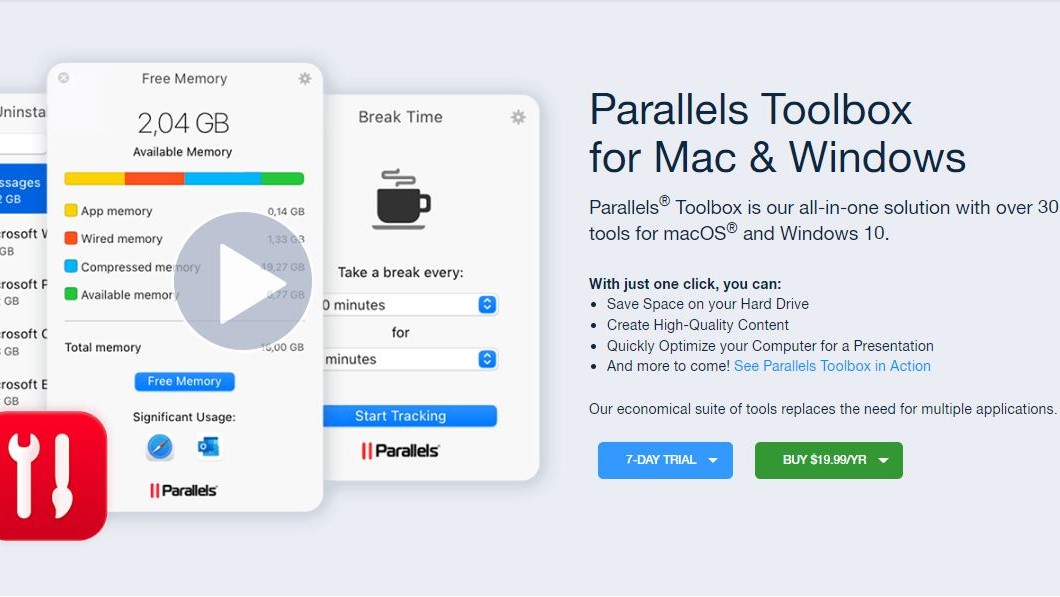 Parallels Toolbox