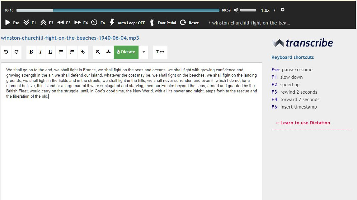 Transcribe by Wreally