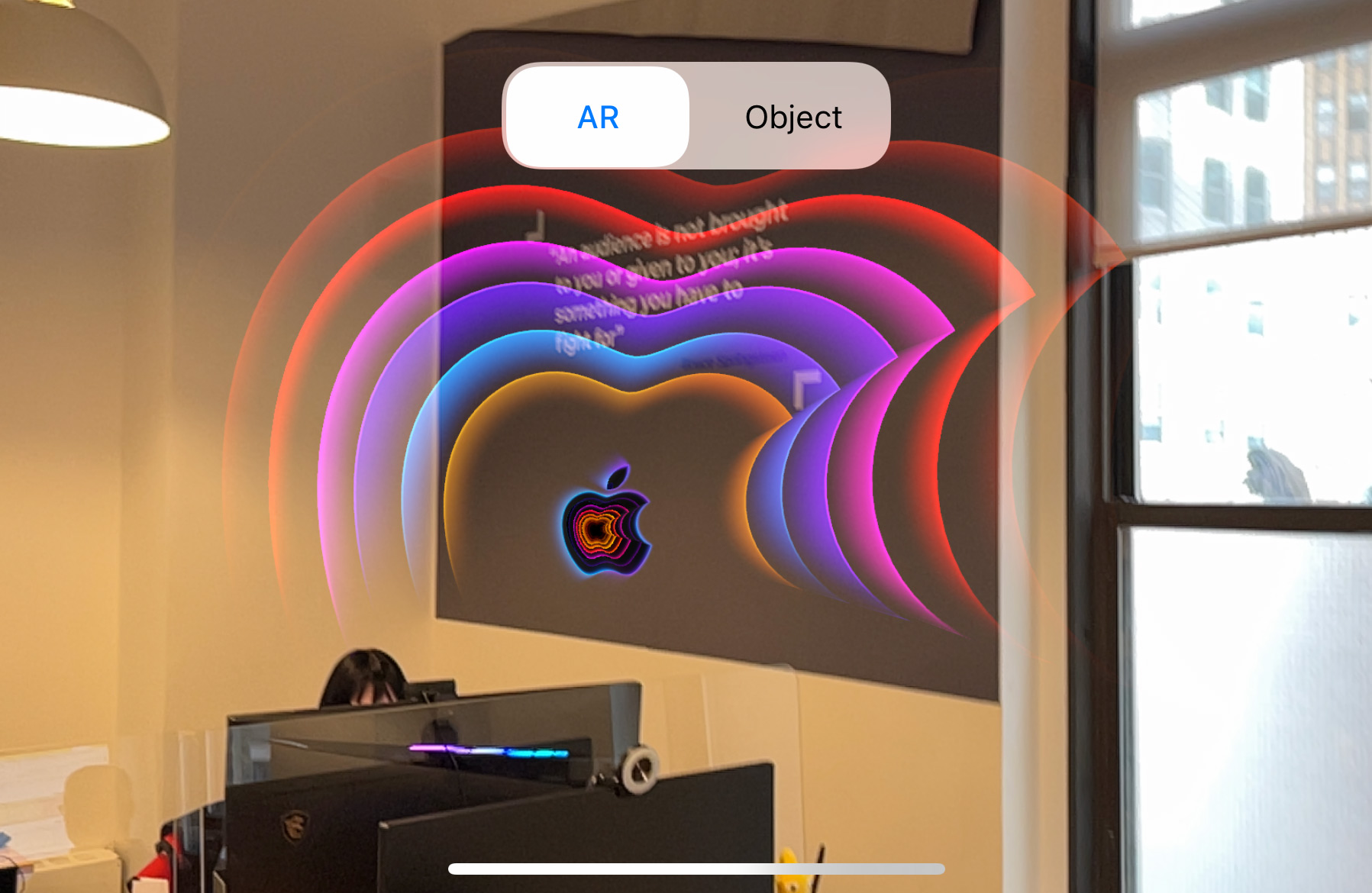 Apple AR demo