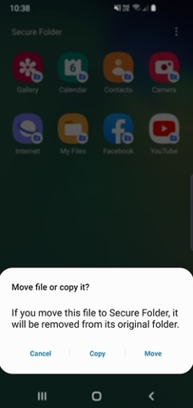 Samsung Secure Folder 3
