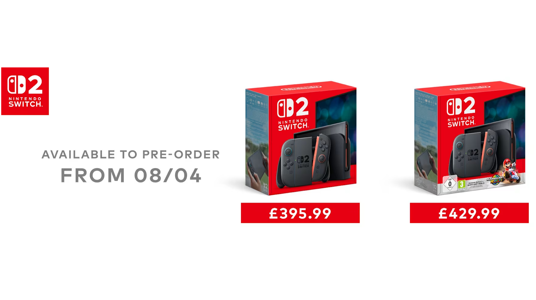 Nintendo Switch 2 UK preorder