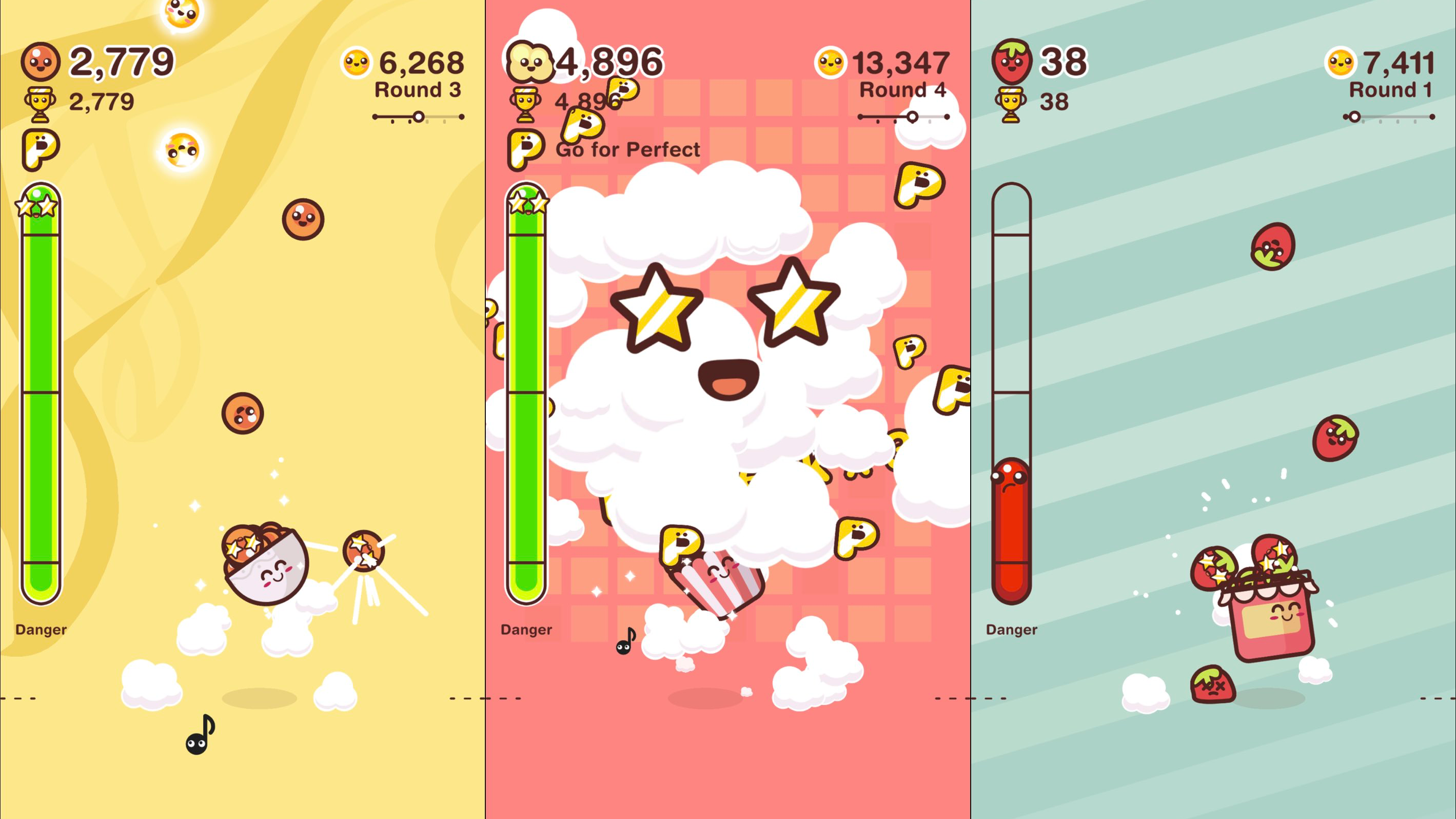 Screenshots showing Catchee on Android