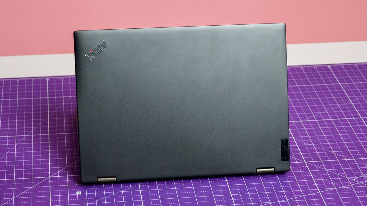 A Lenovo ThinkPad L13 Yoga Gen 4 on a table