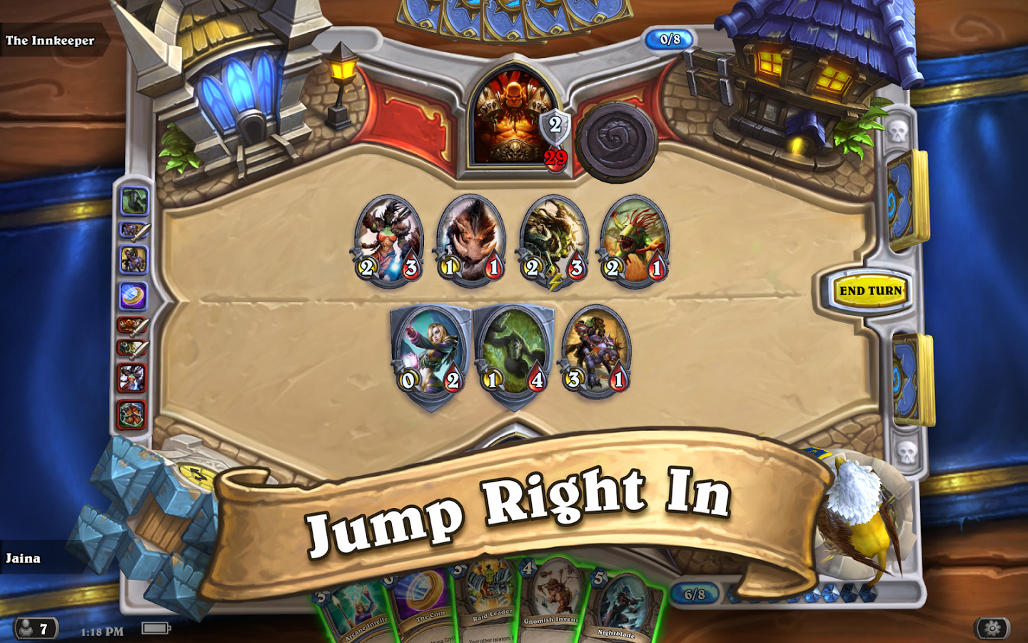 HearthStone, winner of Best Multiplayer Game award