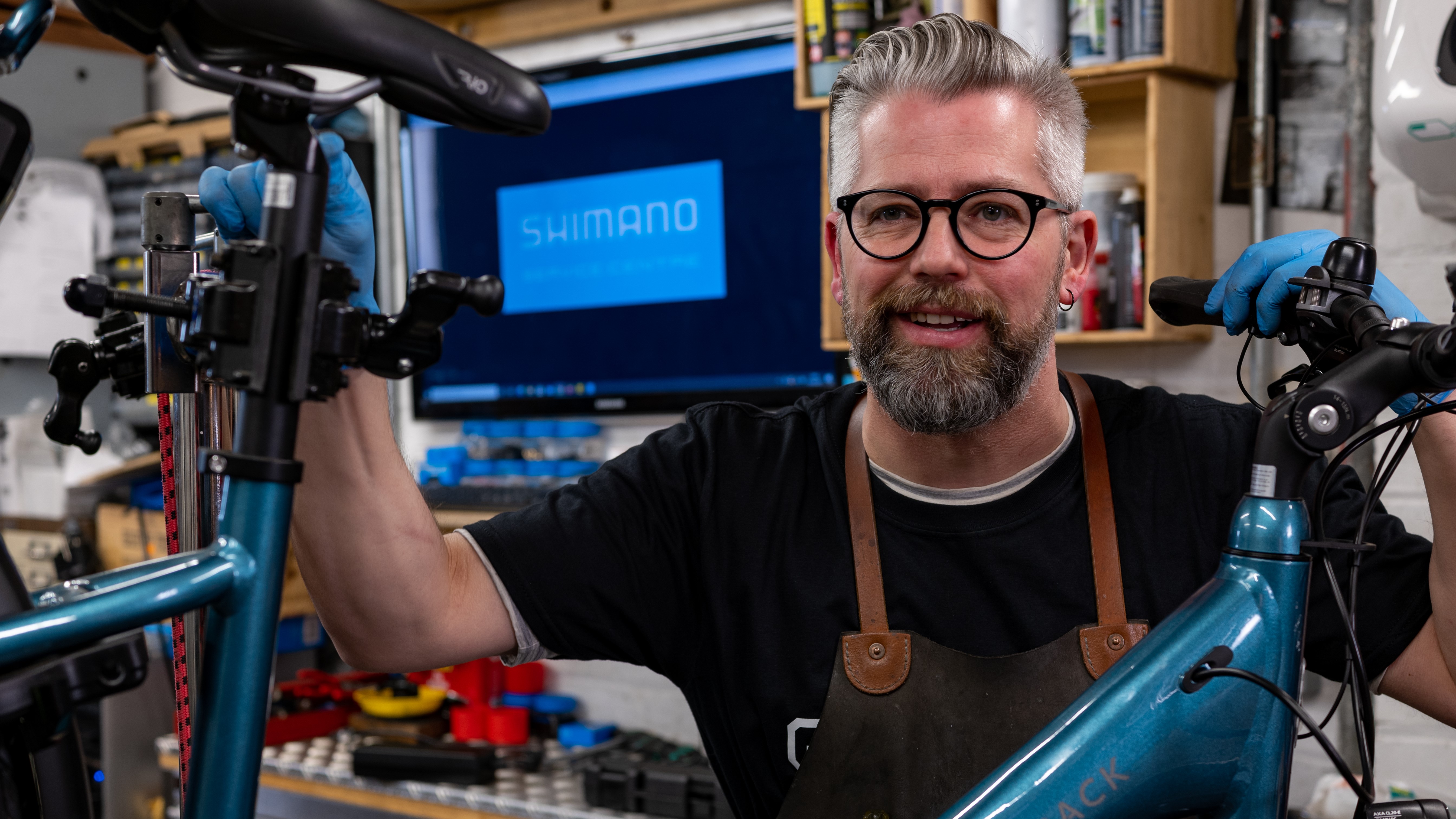 Gavin Brough, Gamma Transfer Division Shimano Service Center