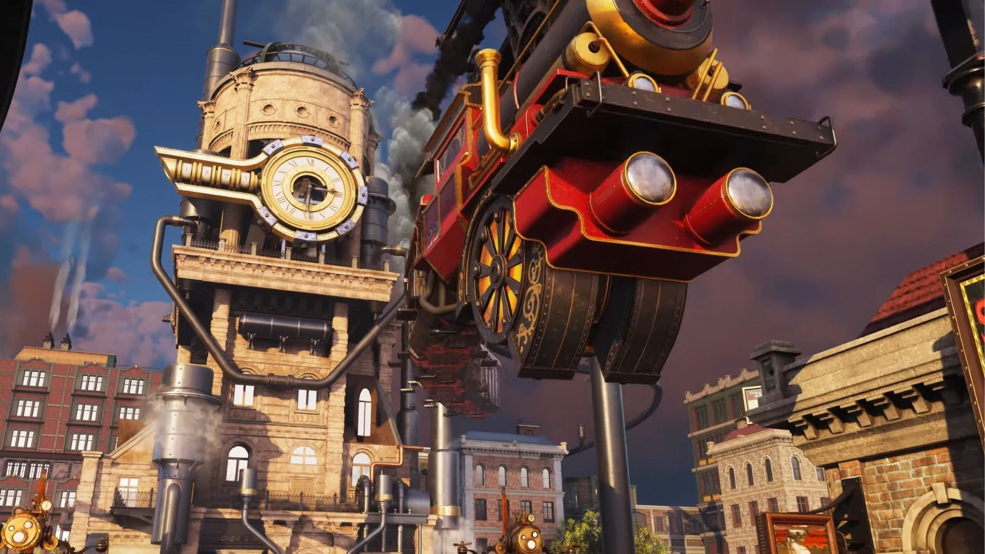 Train in avalon in Clockwork Revolution
