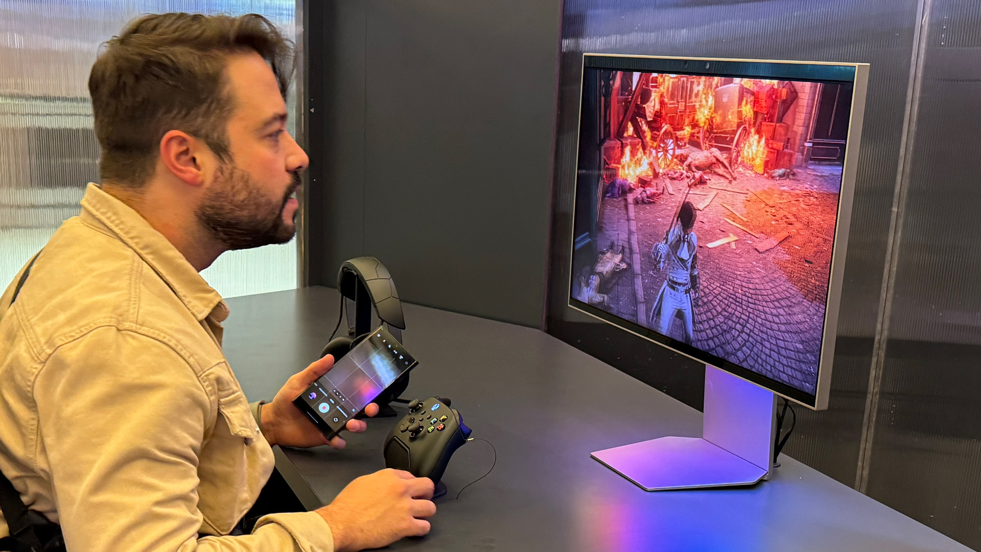 Samsung 3D gaming display