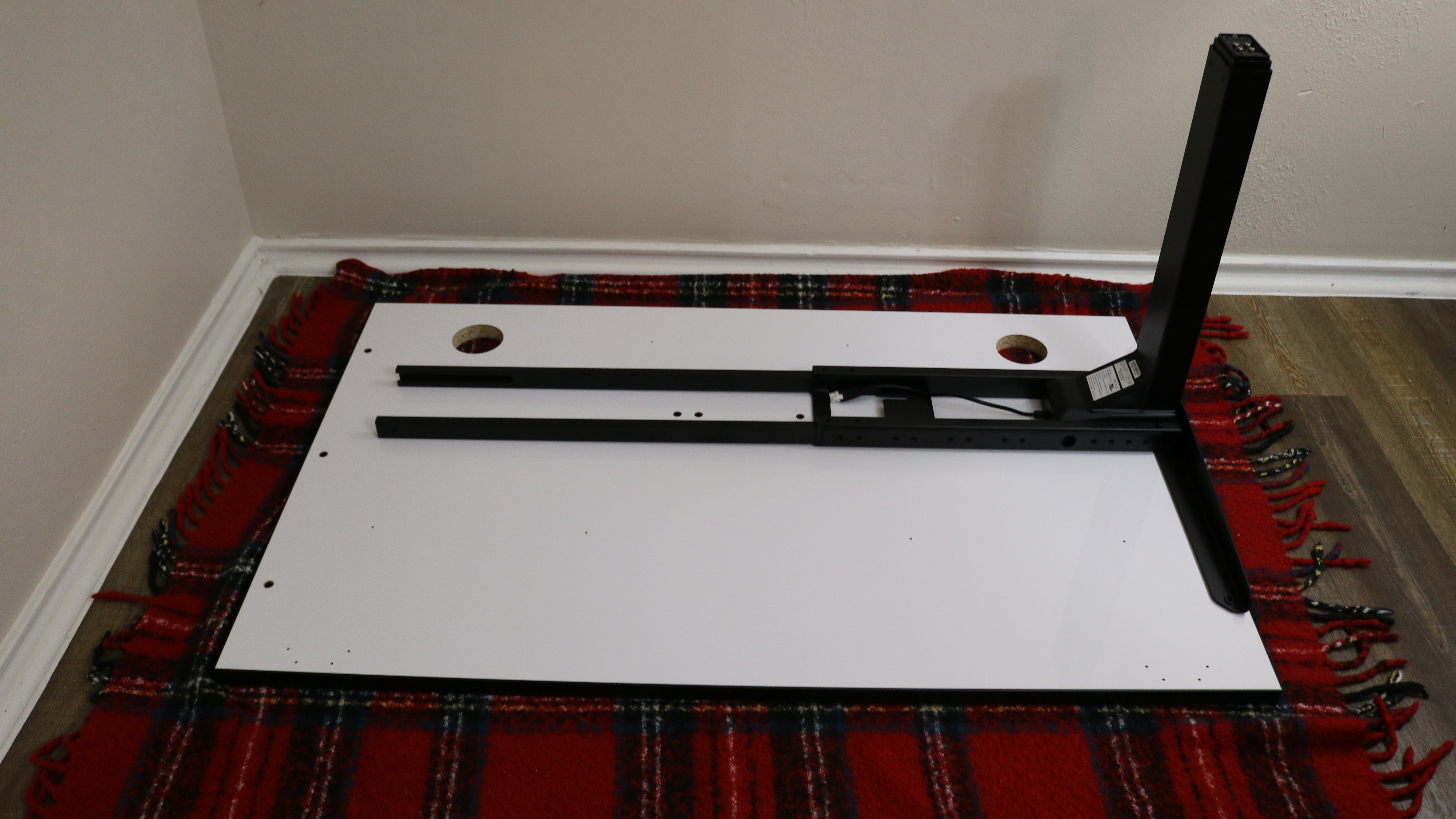 Leg attached to Desktop