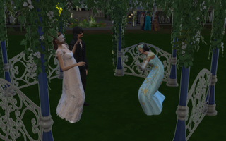 The Sims 4 Lady Bridgerton's Masquerade