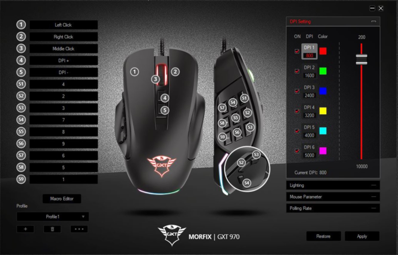 Trust GXT 970 Morfix Software