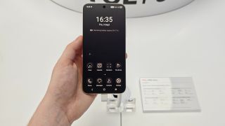 TCL P80 Ultra in man's hand
