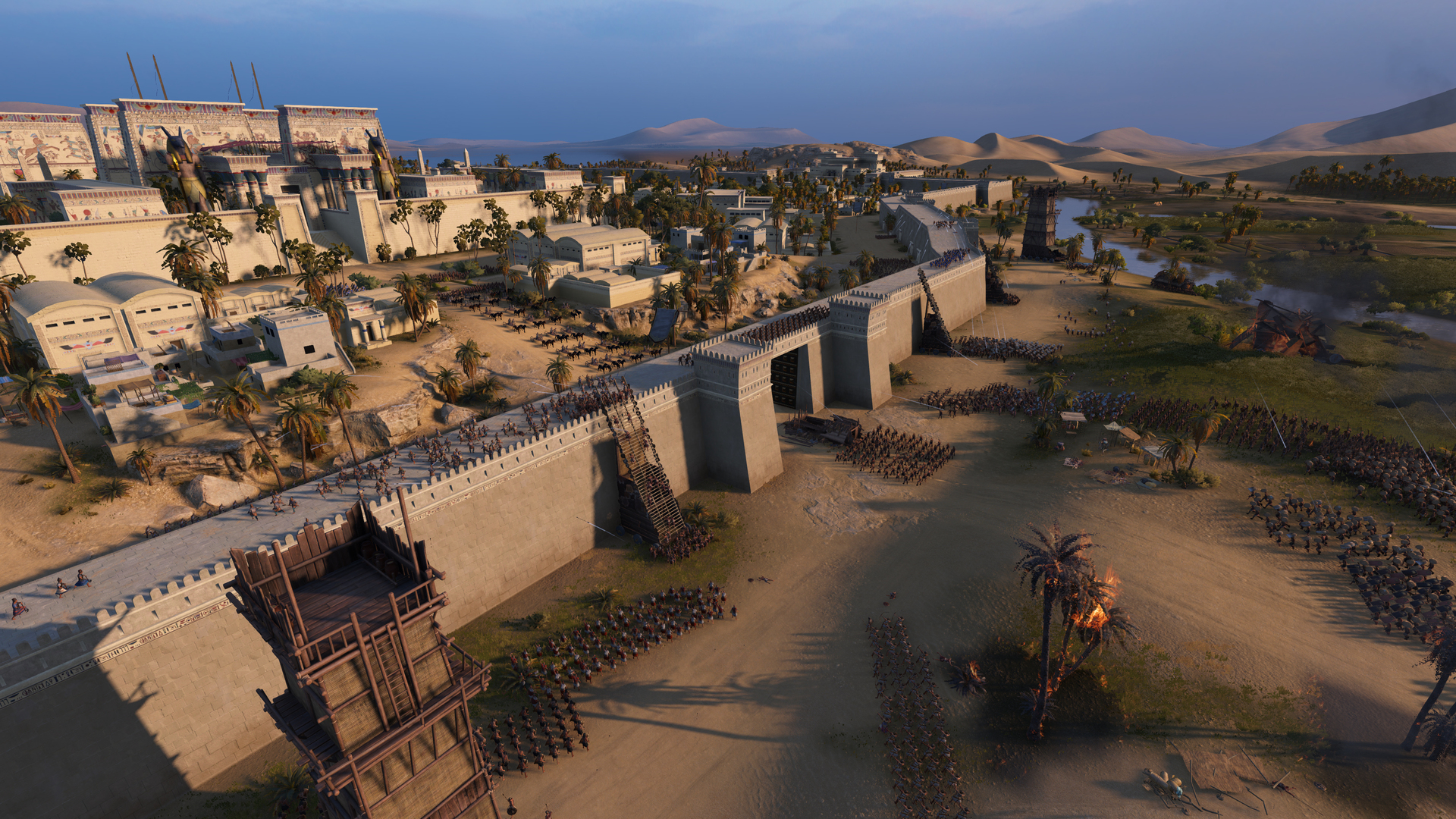 A city under siege