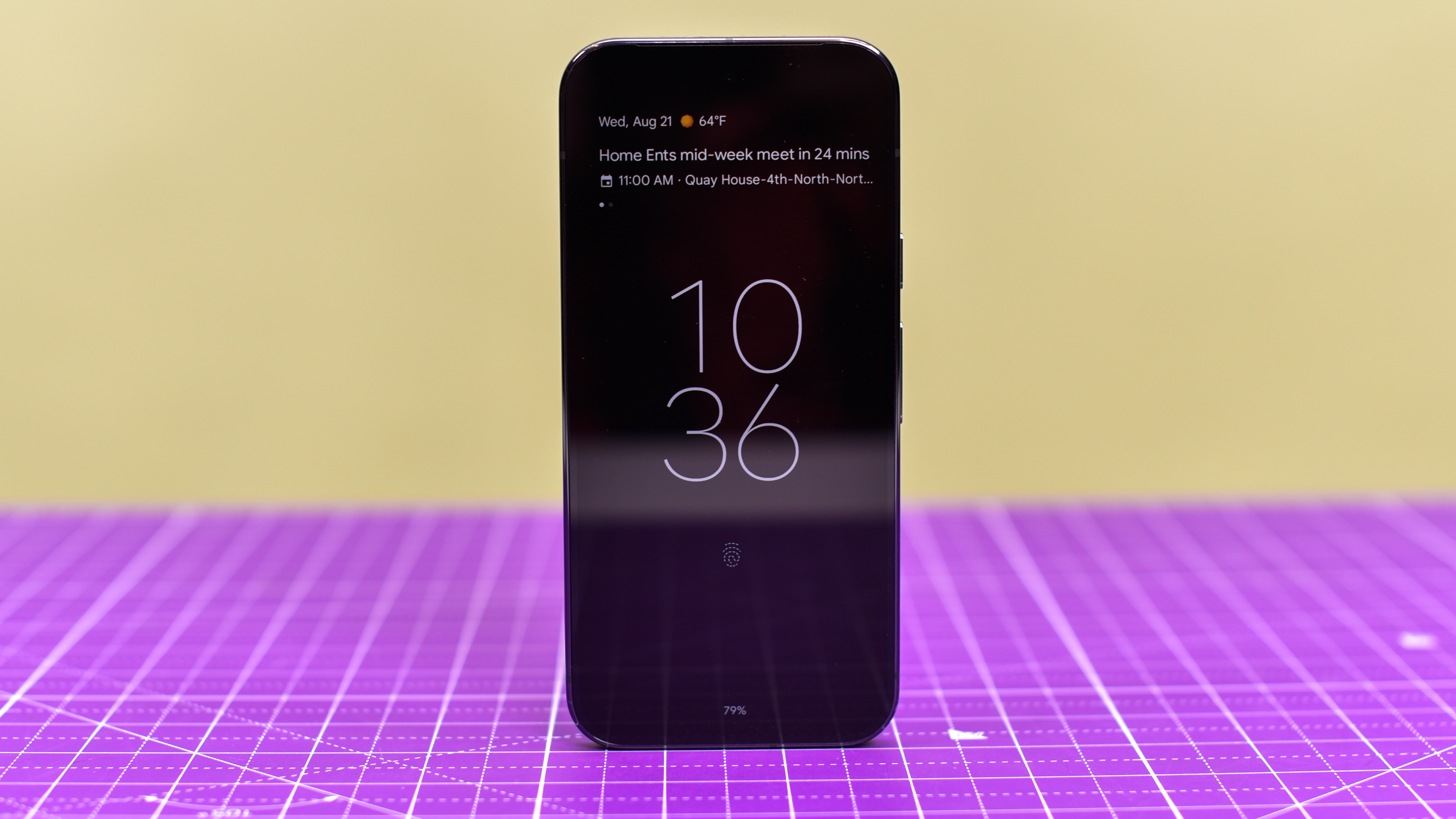Google Pixel 9 Pro in Obsidian black