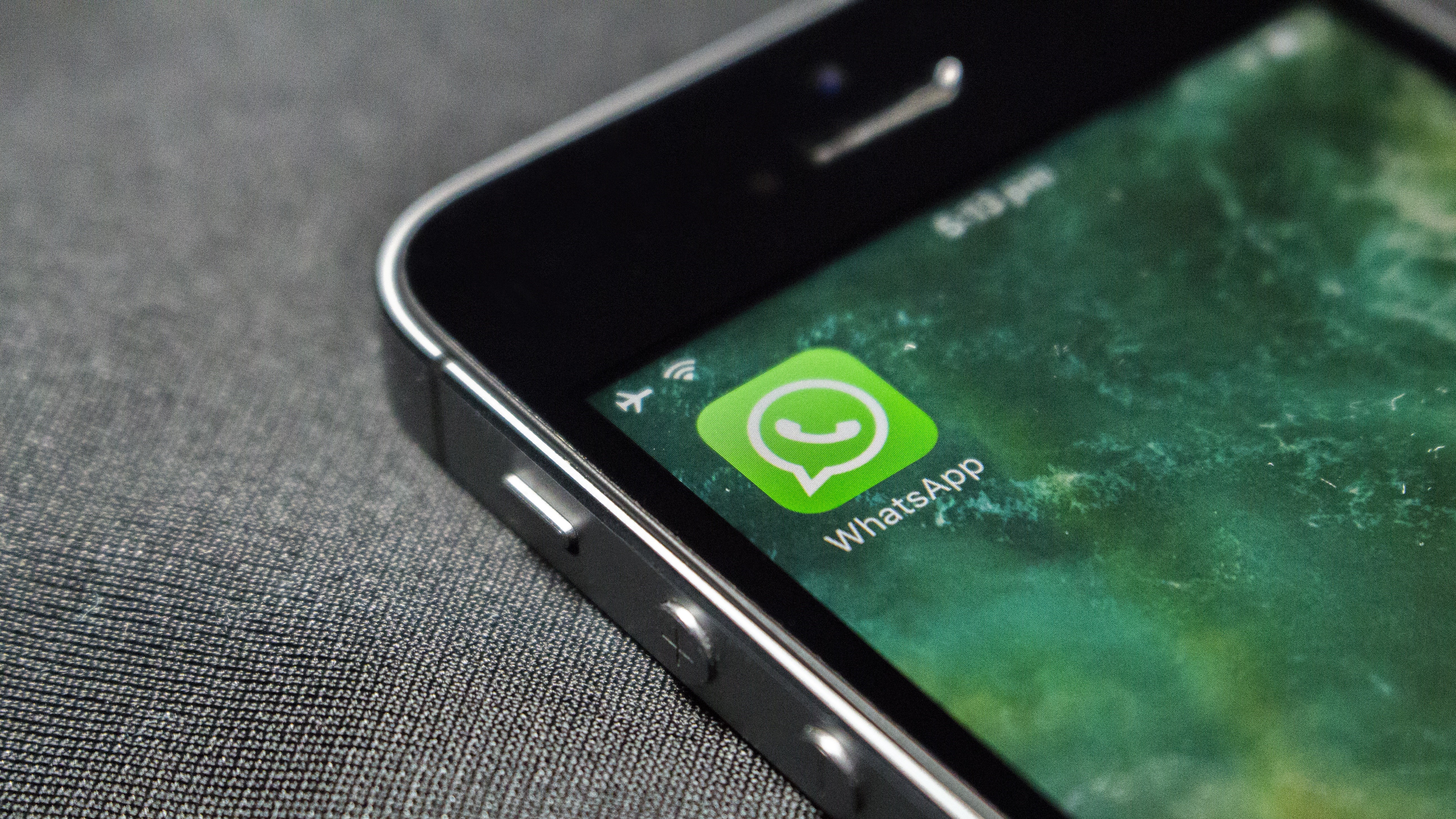 Whatsapp app icon on an iPhone