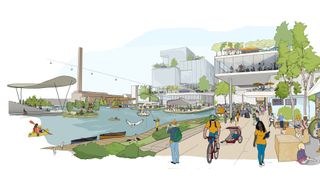 Smart city artist's impression