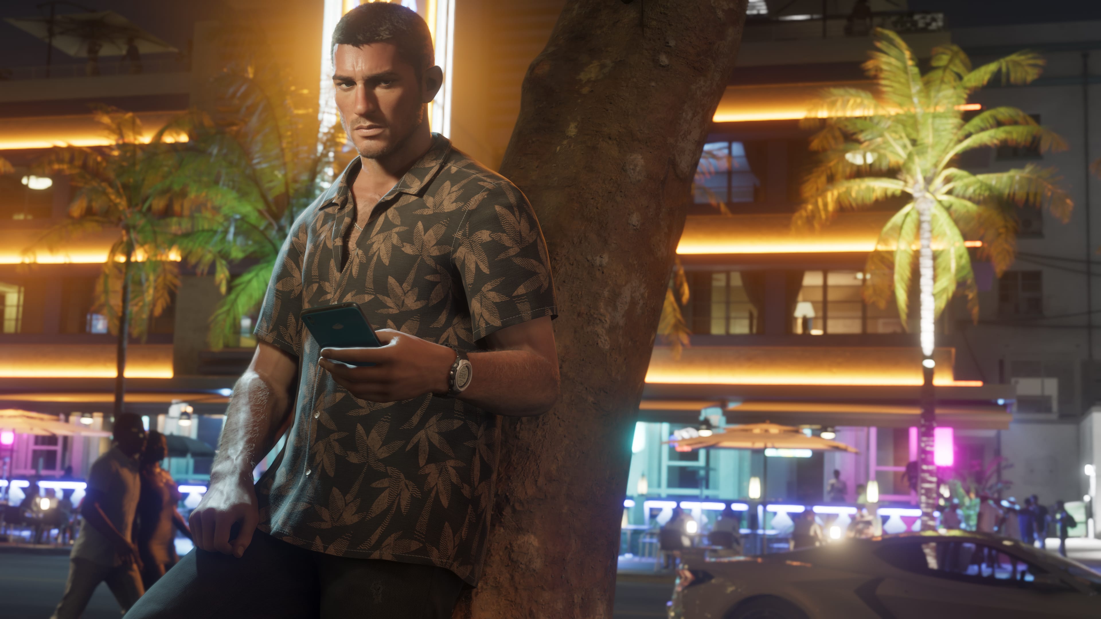 Jason Duval outside of hotel