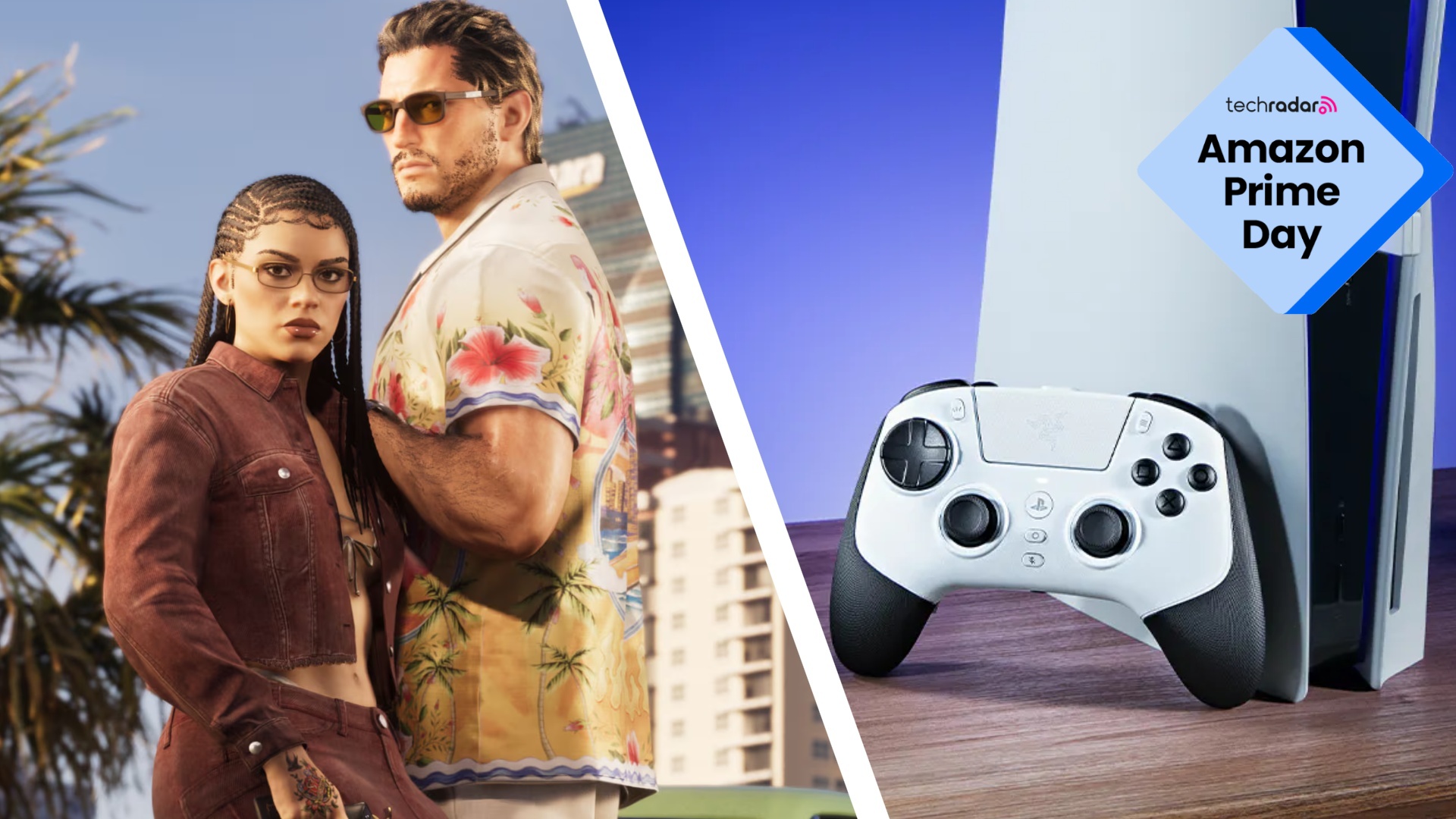Screenshot of GTA 6 and Razer Raiju V3 Pro