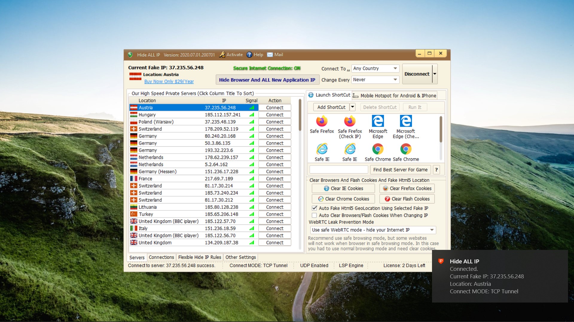 Hide ALL IP