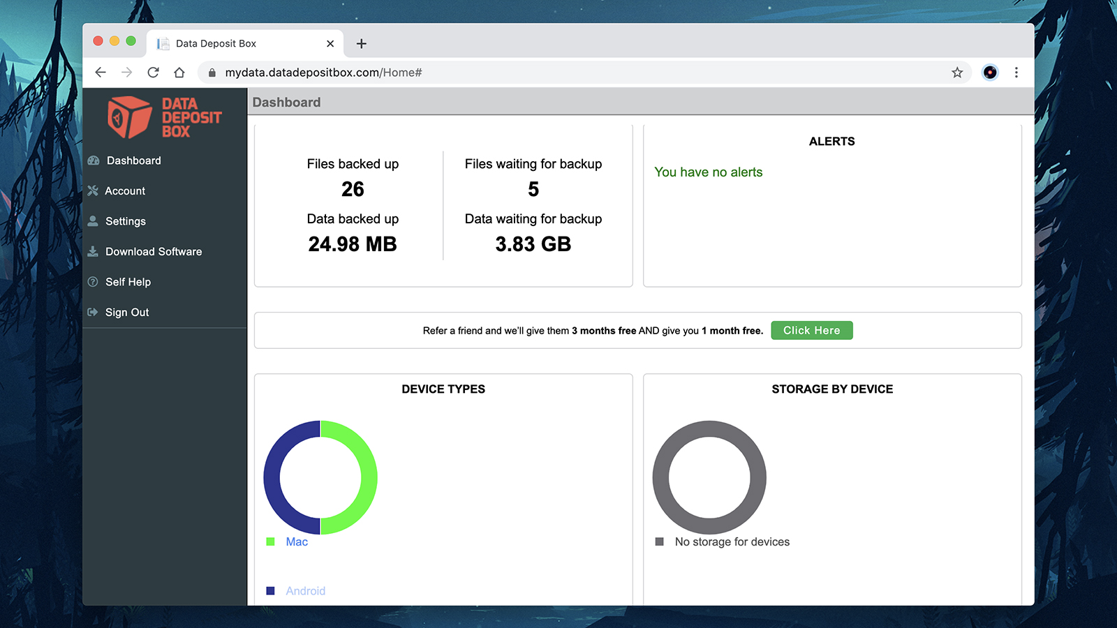 Data Deposit Box