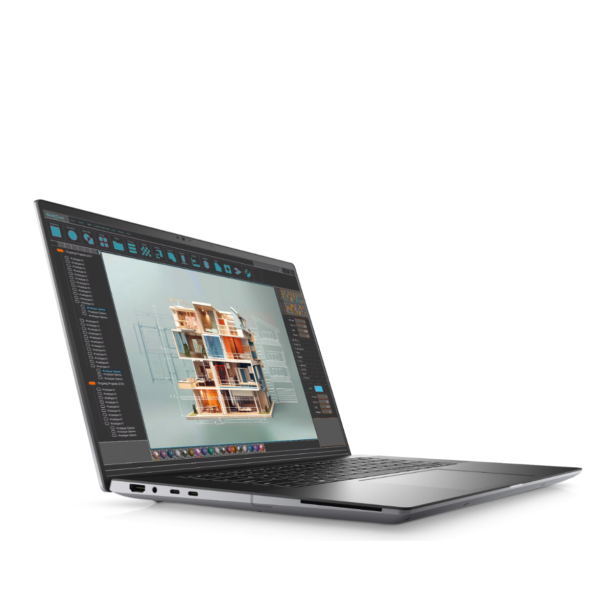 Dell Precision 5690 on a white background
