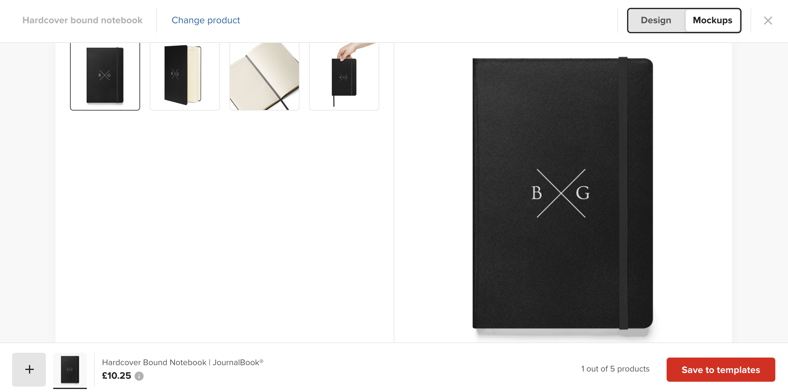 journal on printful