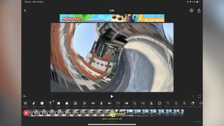 InShot mobile video editing app during our tests