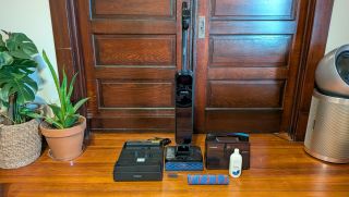 Tineco Floor ONE Station S9 Scientist Pro wet and dry vacuum cleaner with accessories