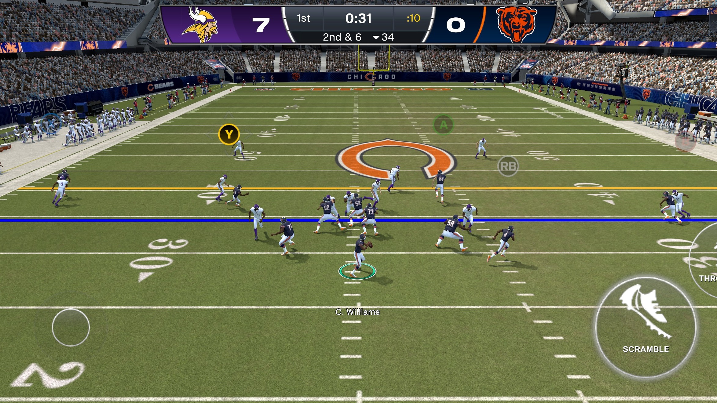 A Madden NFL 27 Arcade Edition screenshot.