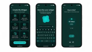 Gemini widgets on an Android phone