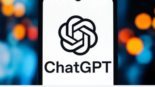 ChatGPT AI (OpenAI) logo is seen displayed on a smartphone screen