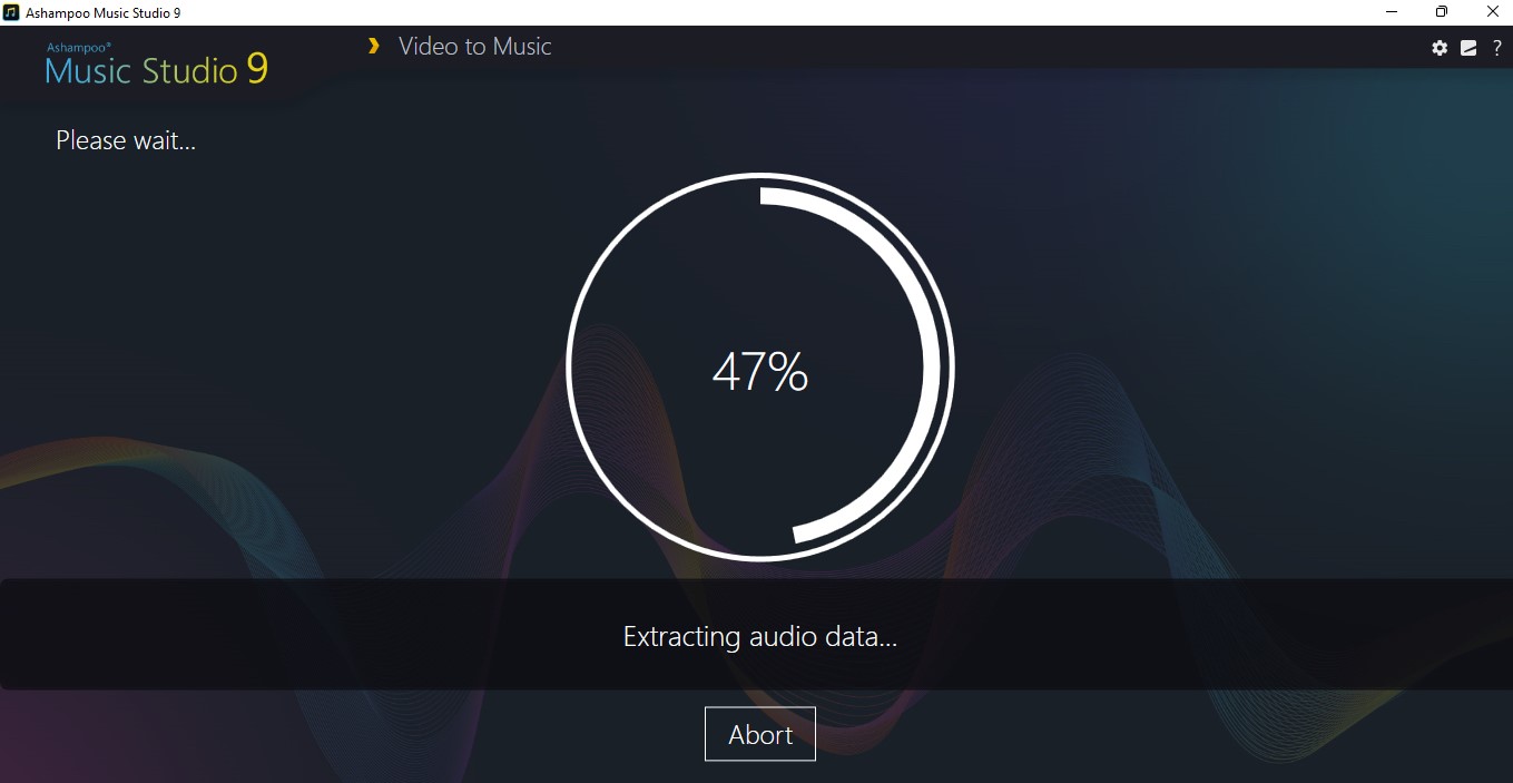 Ashampoo Music Studio 9, the audio editing software in action