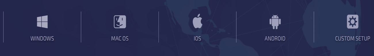 VPNLand website screenshots