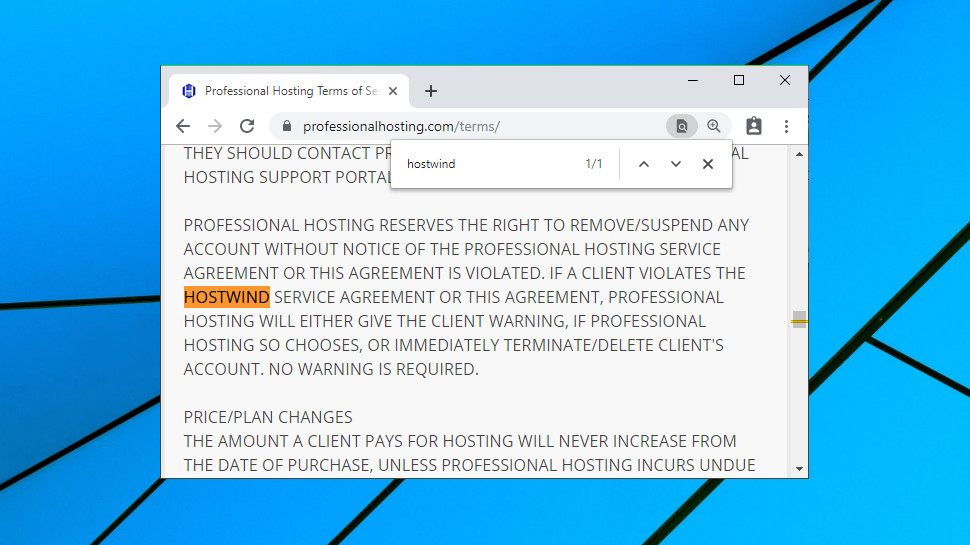 Professional Hosting