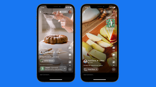 Facebook Reels on iOS