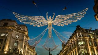 Christmas light display