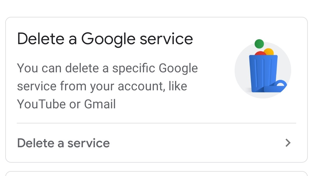 How to delete a Gmail account