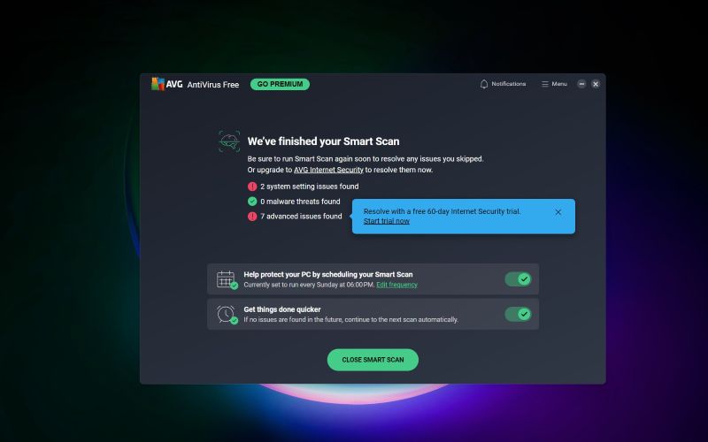 AVG antivirus