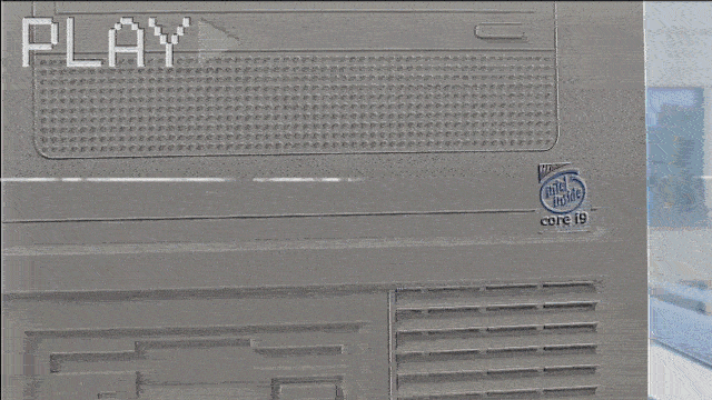 Gif of retro PC