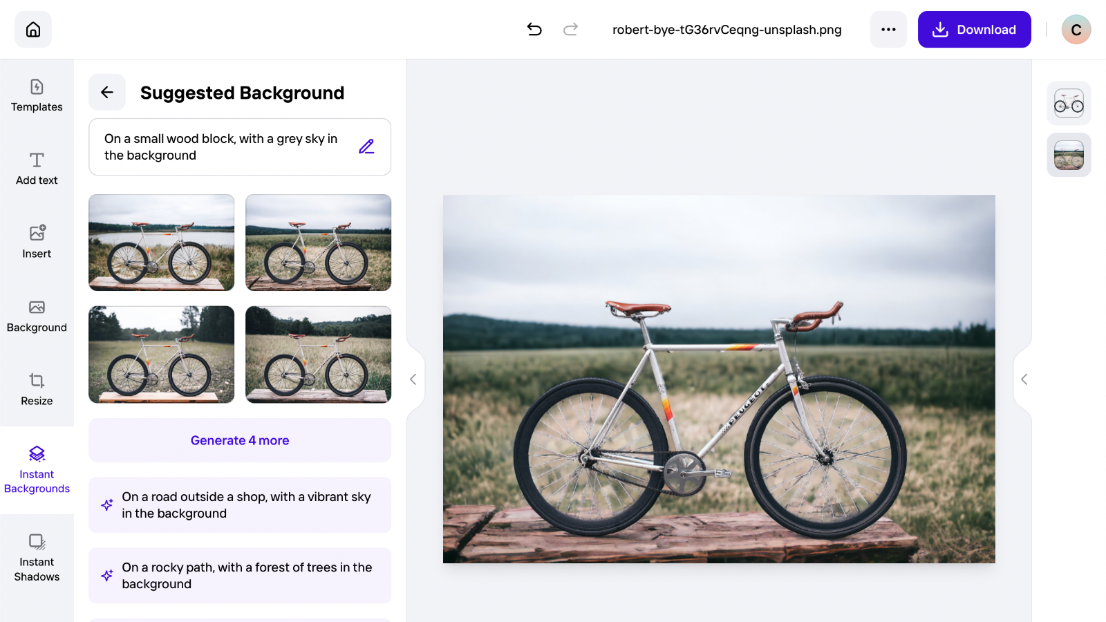 PhotoRoom review screenshots