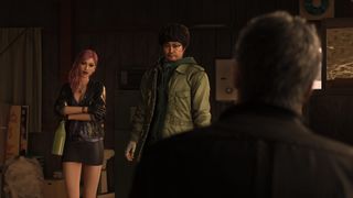 Kiryu discusses his mortality with friends