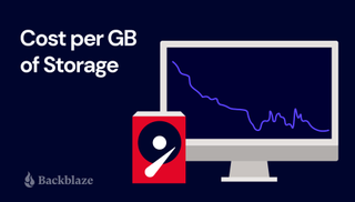 Backblaze HDD cost